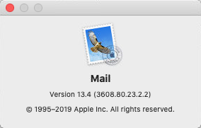 Mail sur OS X