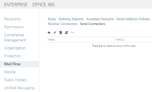 Exchange Server 2013, 2016, 2019 - Flux de messagerie - Connecteurs d'envoi