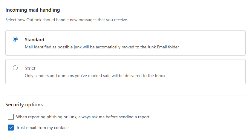 faire confiance aux e-mails provenant de mes contacts